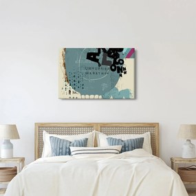 Obraz - Lietajúci balón s dúhou (90x60 cm)