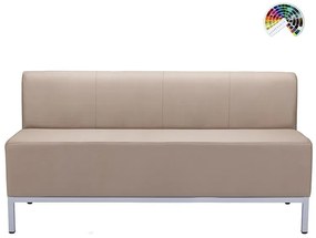 Sedačka Lavica STEVE 3-sedák čalúnenie KOŽENKA Silvertex, Valencia