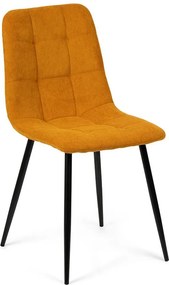 Set - 4 ks Jedálenská stolička AVENBERG ARDEN, žltá