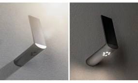 Paulmann 94261 - LED/1,2W IP44 Solárne nástenné svietidlo so senzorom ILIAS 3,7V