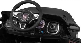 Ramiz Elektrické autíčko Rapid Racer pre deti, čierne SUV + diaľkové ovládanie