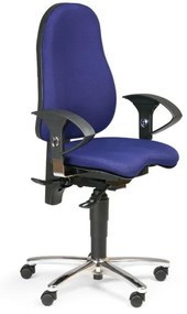 Topstar Zdravotná balančná kancelárska stolička EXETER, modrá