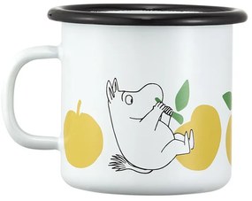 Hrnček Moomin Joyful Apples 0,25l, smalt / bielo-žltý