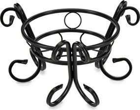 STOJAN NA KVETINÁČ SHANE 21X38 CM ČIERNA