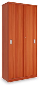 Vysoká skriňa SimpleOffice 80 x 40 x 180 cm, čerešňa