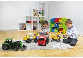Lena Auto sklápač Worxx plast 46cm 1:15 v krabici Mercedes Arocs 04610