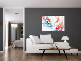 Obraz - Ryby (90x60 cm)