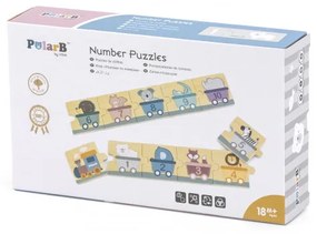 Puzzle s číslami Viga 44071 PolarB