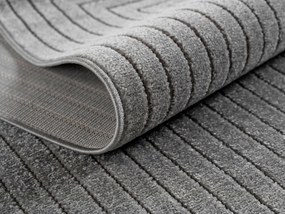 Ayyildiz, Kusový koberec Nova 1202 silver - na von aj na doma, 120x170, šedá, chodba / predsieň