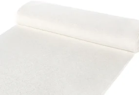 Biante Teflónový okrúhly obrus TF-010 Ornamenty - smotanový Ø 80 cm