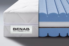 BENAB DELTA FLEX matrac zo studenej peny + kokos 90x190 cm Poťah Tencel