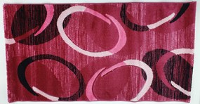 Spoltex, Kusový koberec Florida fuchsia 9828, 200x290, ružová, obývacia izba