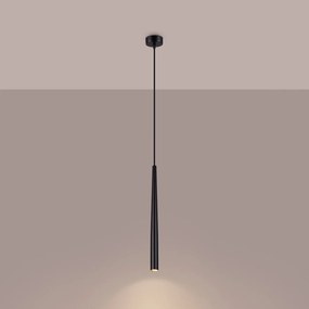 Závesné svietidlo Bliss, 1x čierne kovové tienidlo