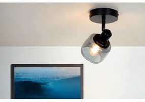 Lucide 77979/01/30 - Bodové svietidlo BJORN 1xE14/40W/230V čierna