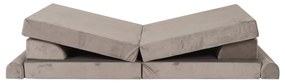 Variabilná detská pohovka MeowBaby® Premium, Velvet Grey