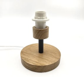 Brilagi - LED Stolná lampa ANTHONY 1xE14/40W/230V dub/hnedá