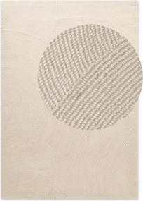Hanse Home, Kusový koberec Eleni 106220 Natur Weiß, 120x180, biela, obývacia izba