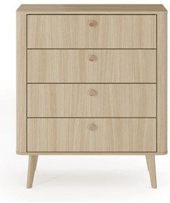 LAS Zásuvková komoda Viki B - dub barista