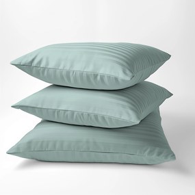 Obliečka na vankúš Damašek Mätový 40x40 cm – elegantná textúra, svieža farba, zipsové zapínanie
