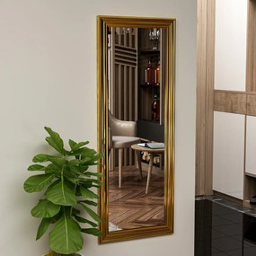 Zrkadlo Smooth Gold 40 x 105 cm