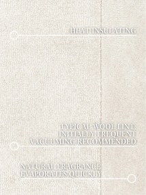 Krémový ručne tkaný koberec s prímesou vlny 200x300 cm Kari – Villeroy&amp;Boch