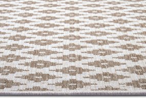 NORTHRUGS - Hanse Home koberce Kusový koberec Twin-Wendeteppiche 105465 Linen – na von aj na doma - 80x150 cm
