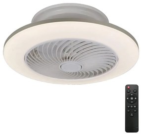 Rabalux 6710 - LED Stmievateľné svietidlo s ventilátorom DALFON LED/36W/23 + DO