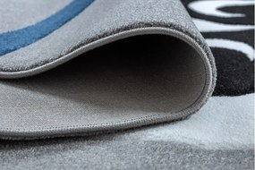 Dywany Łuszczów, Detský kusový koberec Petit Panda grey, 120x170, šedá, detská izba