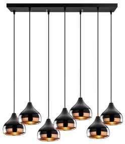 Luster na lanku YILDO 7xE27/40W/230V