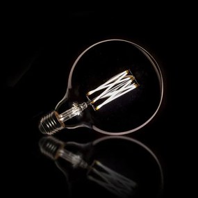 Filament LED žiarovka 84-67S Ø12,5cm Smoke grey glass  - Komfort-nábytok