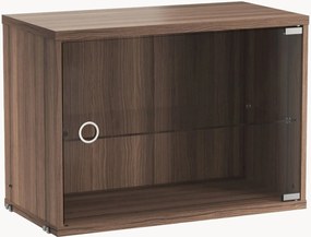 Vitrína's výsuvnými sklenenými dvierkami String System, Š 58 x H 30 cm