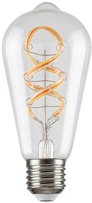 Rabalux LED Spiral Filament žiarovka Amber ST64 4W/E27/300Lm/2700K+RGB/Dim