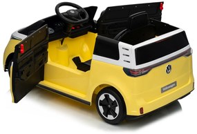 Elektrické autíčko Volkswagen ID. BUZZ - žltý
