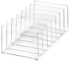 Kúpeľňový organizér na kozmetiku z recyklovaného plastu Palette Station - iDesign