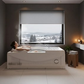 BPS-koupelny Hydromasážna vírivá vaňa Ramzes 636 168x85