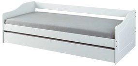 Inter Link Výsuvná detská posteľ Leonie (biela, 90 x 200 cm)  (100394248)