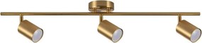Bodové svietidlo GOLDIE 3xGU10/10W/230V zlaté