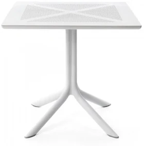 CLIPX 80 záhradný stôl bianco