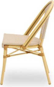 NICE záhradná stolička beige