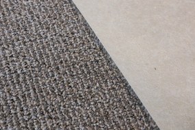 AladinWorld Expres, Metrážny koberec Bohemia béžový, na mieru, šíře 4m, béžová, filc, kancelária