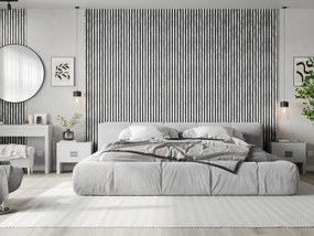 Mexen Lam-B, stenové lamely 275 × 31,5 cm, HDF doska 4 mm, dub bielený, S100-275317-2812-064