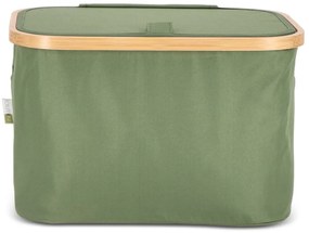 Skladací kôš NOLVIO 25 L, zelený