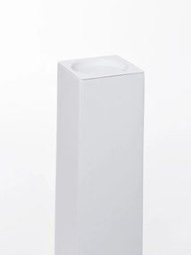 Váza OBELISK, sklolaminát, výška 80 cm, biely