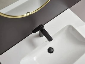 Hansgrohe Talis E, páková umývadlová batéria 110 CoolStart s odtokovou súpravou s ťahadlom, čierna matná, 71713670