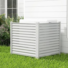 Zabodovateľný záhradný panel, 122x122 cm, 2 ks, biely