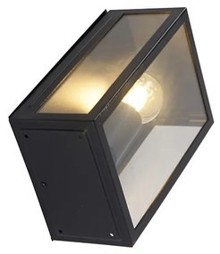 Inteligentné vonkajšie nástenné svietidlo čierne 25,5 vrátane WiFi A60 IP44 - Rotterdam