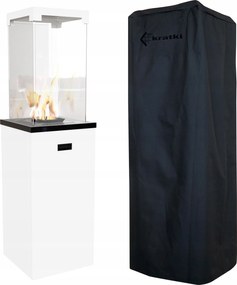 Plynový ohrievač Parasol Žiarič tepla Kratki Patio 8,2 kW s krytom