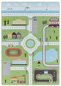 Zelený detský koberec 120x170 cm Play – Ayyildiz Carpets