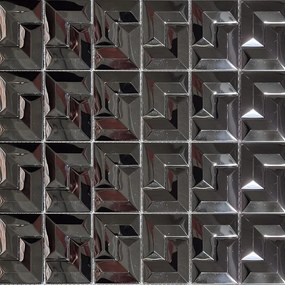 Obklad mozaika YZ2303 30/30 grafitová