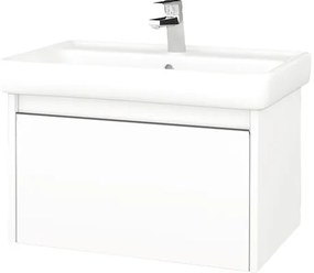 Kúpeľňová skrinka s umývadlom Dřevojas Bono 64,5x39 cm biela umývadlo Q 203313